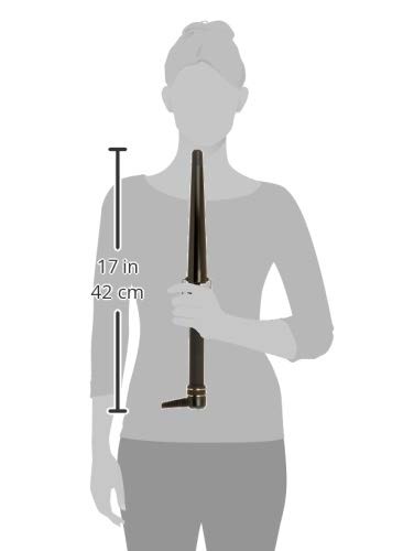 image:imageHOT TOOLS Professional Black Gold XL Tapered Curling Wand for Long Lasting Curls or Waves 1 14 Inches1 Count Pack of 1